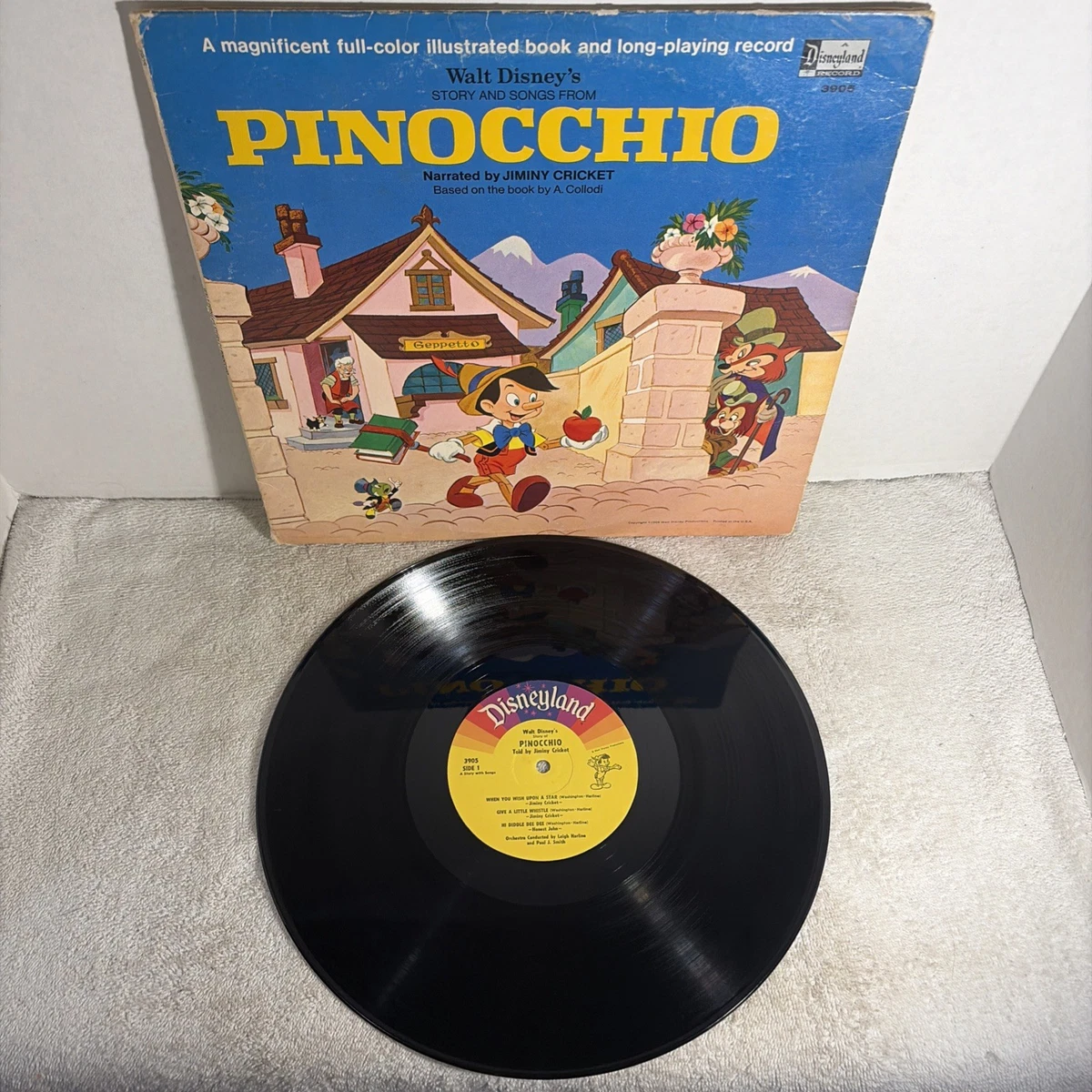 Disney Pinocchio Lp for sale - eBay
