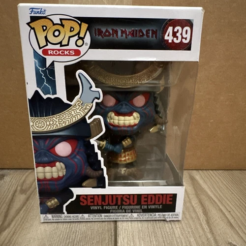 Funko POP! Rocks - Iron Maiden Senjutsu Eddie Figure #439 See photos 