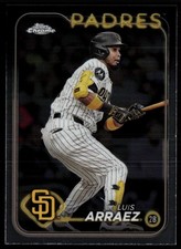 LUIS ARRAEZ 2024 TOPPS CHROME UPDATE SAN DIEGO PADRES #USC100