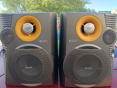 Philips FWB C550/17 3-Way Bass Reflex Bookshelf Speakers
