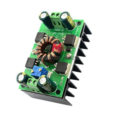 300W 10A CC CV Automatic Step-Up Step-Down Buck-Boost Power Supply Module DC-DC 