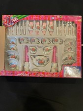 Vintage 41 Piece Mini Porcelain Tea Set New In Package Complete Hong Kong Read 