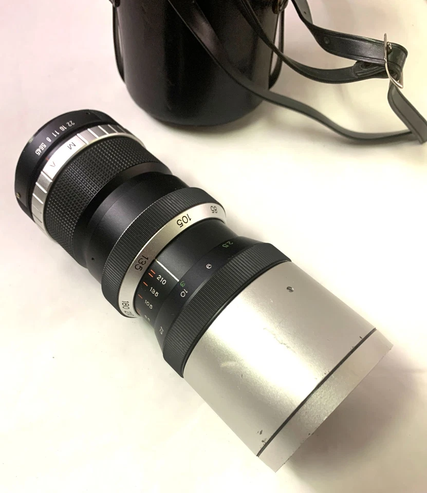 Sun Zoom YS-85 f:4.5 NO. 509864 85-210mm for Minolta + SunLens Case - Image 4 of 4