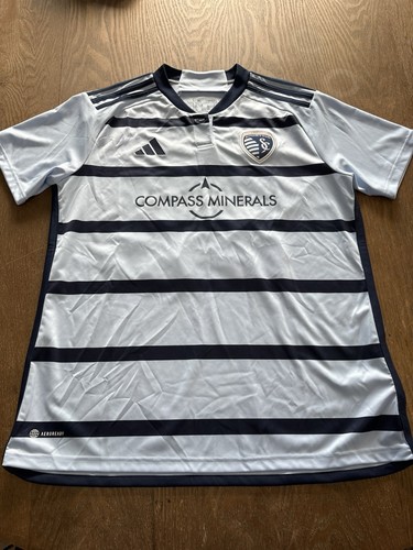 Sporting Kansas City MLS Soccer Jersey Adidas Men’s XL