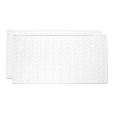 2Pcs Car Dashboard Anti-Slip Mat, 11.02'' x 7.09'' Phone Grip Pad, Transparent