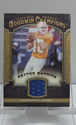 2014 Upper Deck Goodwin Champions - Memorabilia Peyton Manning #M-PM (MEM)   