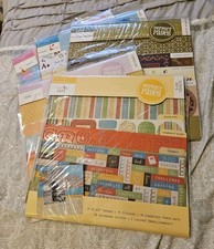 Lot Of 5 New Open Package Perfect Pages 12x12 Scrapbooking Page Kits READ