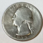 1932-P Washington Silver Quarter First Year! Key Date!