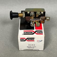 Borg Warner NOS S141 Headlight Switch USA Made Replacement Part Fuse