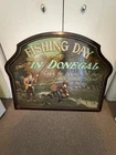 Hand-painted Vintage-style 3D Wooden Wall Sign Advertising Man Cave Home Decor