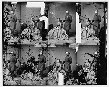 Photo:Gen. George Custer Wife 1864 Civil War Portrait Photo Print