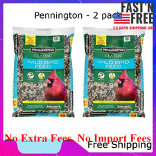  HOT SALE Pennington Classic Dry Wild Bird Feed and Seed, 40 lb. x 2 pack NEW