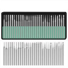 30pcs Diamond Grinding Carving Cutting Burr Bit Set For Dremel Engraving Tool