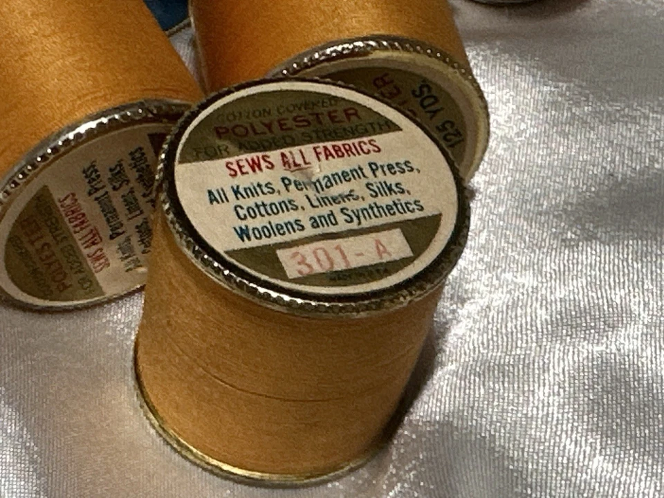 LOT of 8 J & P’s Coats PINK/ORANGE #301-A & #31 Thread 300 Yd VARIOUS - Image 2 of 4