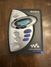 Sony Walkman AM/FM Mega Bass Cassette Player WM-FX241 For Parts or Repair
