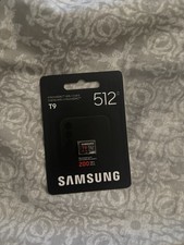 Samsung T9 512GB MicroSDXC 1  Class 10 UHS-I ...
