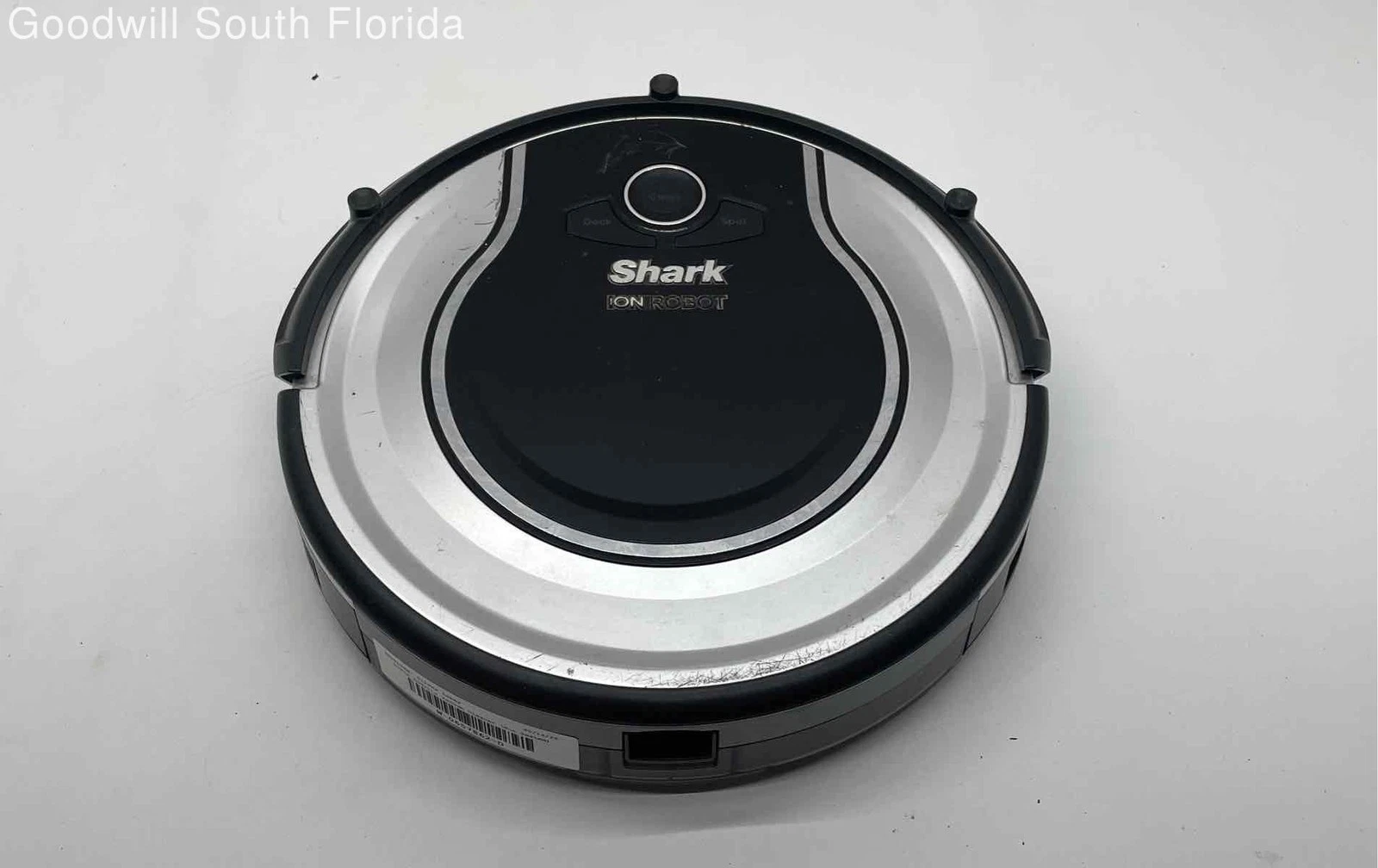 Shark Model RV720 Black Silver ION Robotic Vacuum Cleaner Not Tested