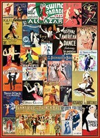 Puzzle (1000 T.) Collage - Tanzabend (Eurographics) Neu/Ovp