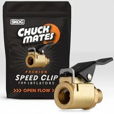 Chuck Mates Premium Quick-Connect Accessory for Tire Inflators 1 Pack