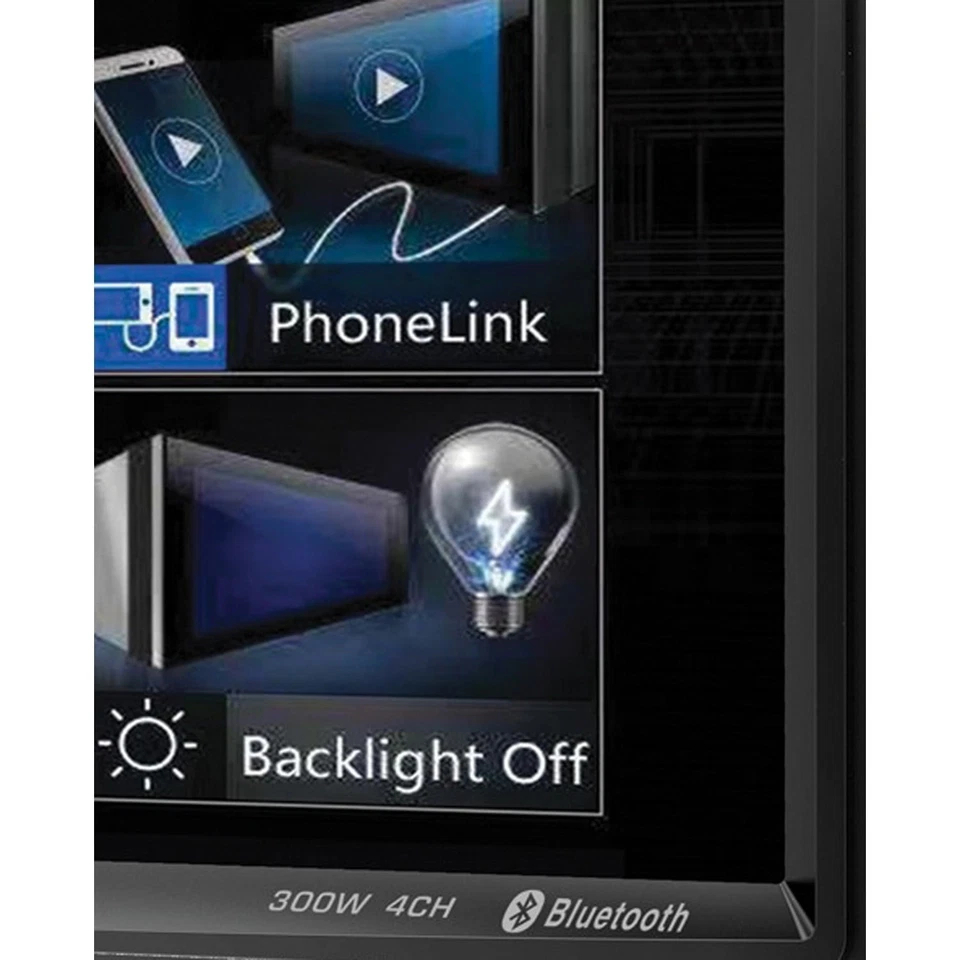 Power Acoustik PL‐700HB 7" Android Touchscreen Display Double-DIN Car Stereo - Image 2 of 3