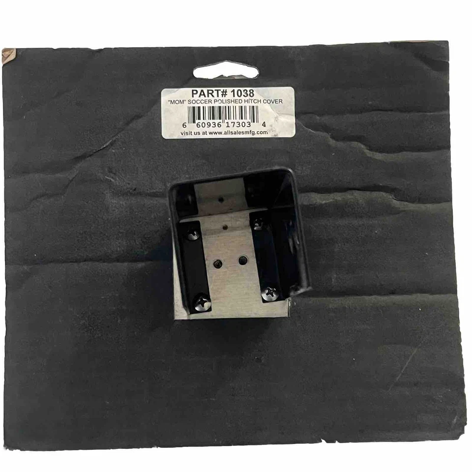 Trailer Towing Hitch Receiver Plug AMI Styling Hitch Cover 2 in x 2 in Iron Mom - Image 3 of 4