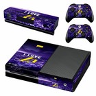 Los Angeles Lakers XBOX ONE Skin Sticker Decal Baseball Vinyl Console+2contr2193