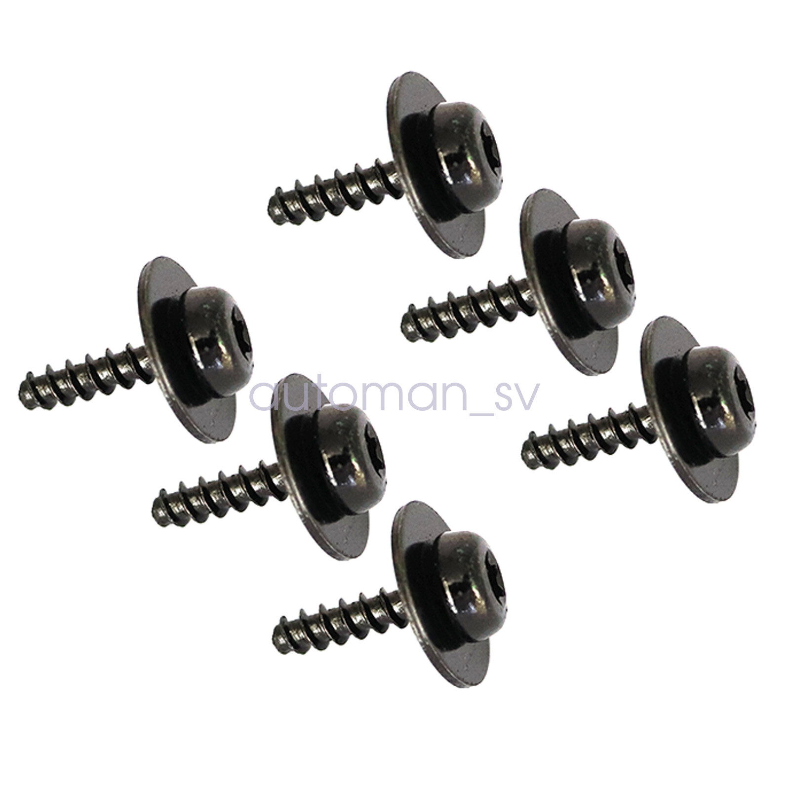 6pcs MultiPurpose Bolt Fender Liner Screw Fit For Chevrolet GM