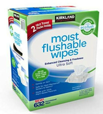 kirkland flushable wipes price