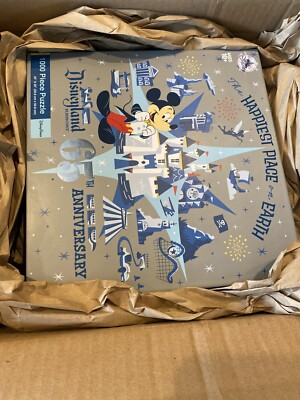 Disney Parks Exclusive Disneyland 65th Anniversary 1000 Piece Puzzle NEW 2020