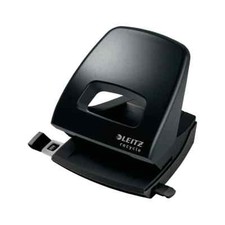 Image of Leitz Hole Punch NeXXt Recycle 30 Sheet Black 50030095