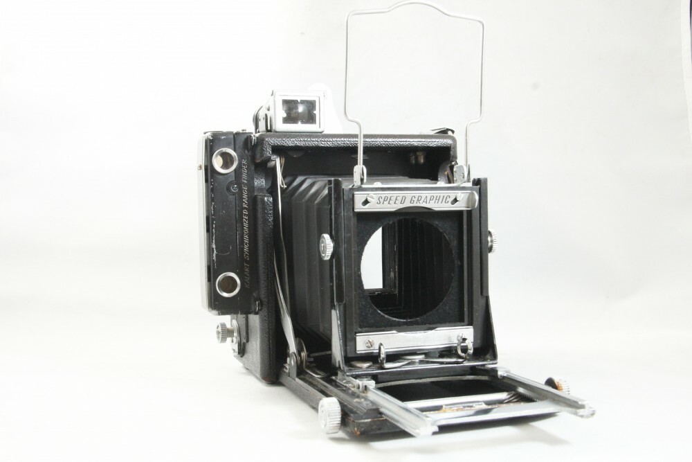 Exc Graflex Speed Graphic 2¼ x 3¼ Thornton Shutter Body Camera