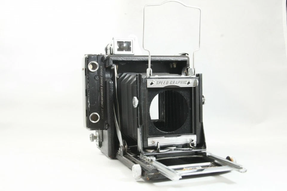 Exc Graflex Speed Graphic 2¼ x 3¼ Thornton Shutter Body Camera from Japan #2937 - Image 2 of 4