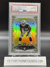 2014 Khalil Mack Topps Chrome Camo /499 Refractor ROOKIE RC #184 PSA 10 GEM MINT