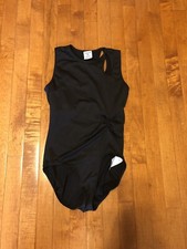 Black Danskin Leotard Size Medium