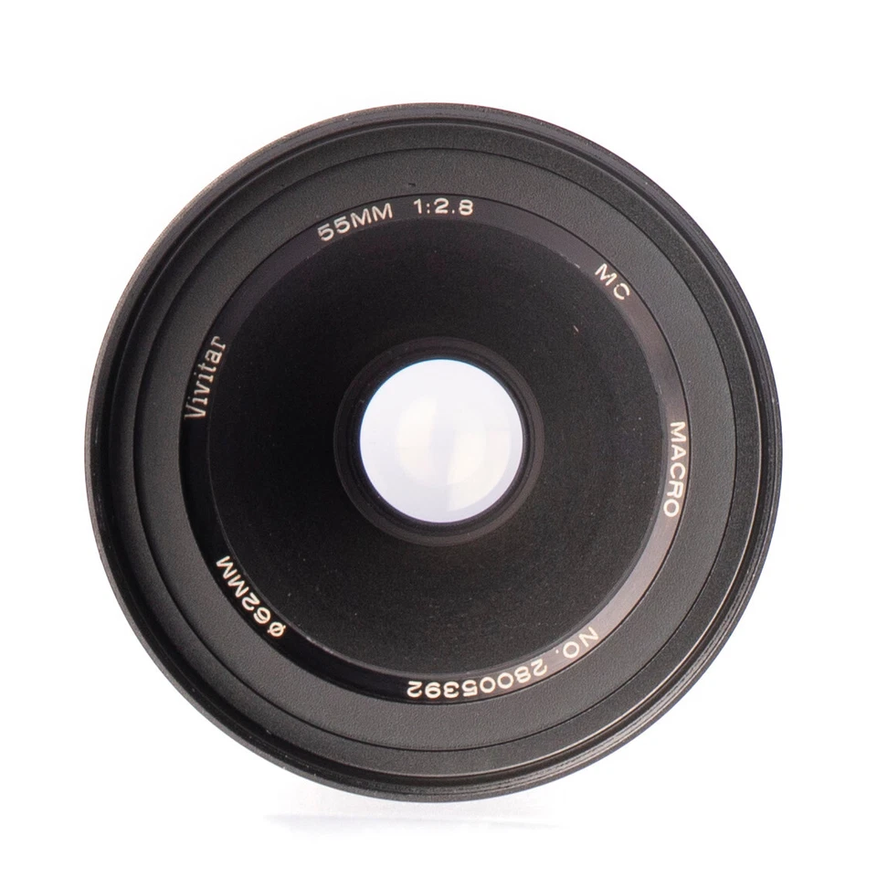 Vivitar MC Macro 55mm F2.8 Cine Mod Lens for Canon EF – Sharp & Smooth Focus! - Image 2 of 4