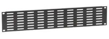 2 HE 19 U Lüftungsblende Rack Blende Panel L...