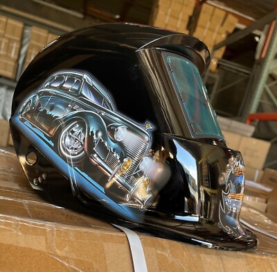 RCCD Solar Certified ANSI CE Welding/Grinding Helmet Hood Mask $$ true color