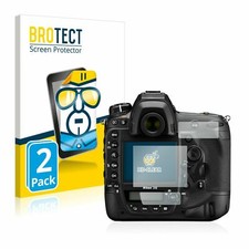 Nikon D6 , 2 x BROTECT  HD-Clear Screen Protector, hard-coated, Anti-Scratch