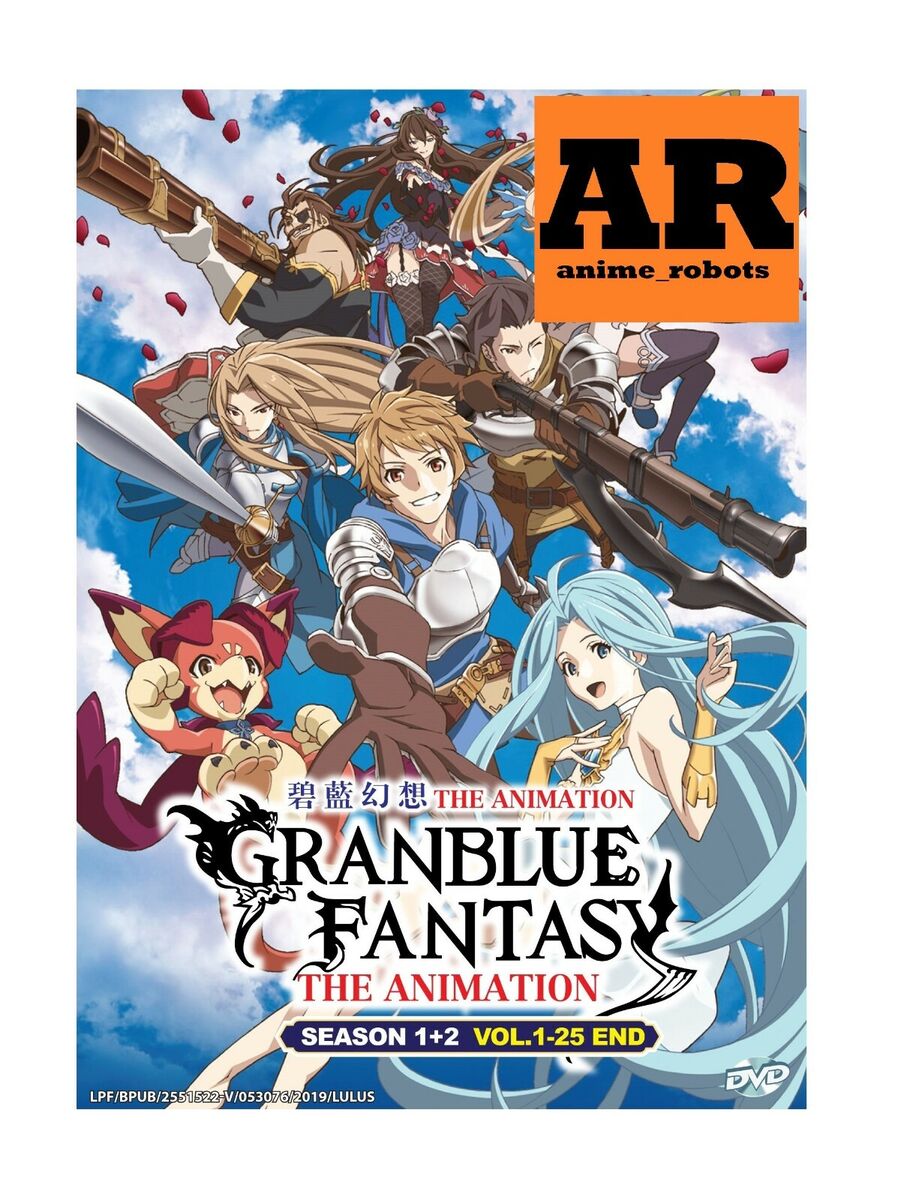 Anime DVD Granblue Fantasy The Animation Season 1+2 (Vol.1-25 End) *English  Sub*