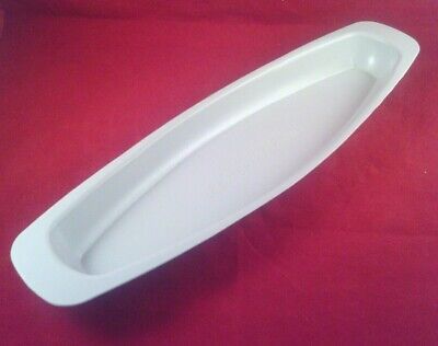 GEORGE FOREMAN GRILL 12.5" White Grease Drip Tray and Scraper 