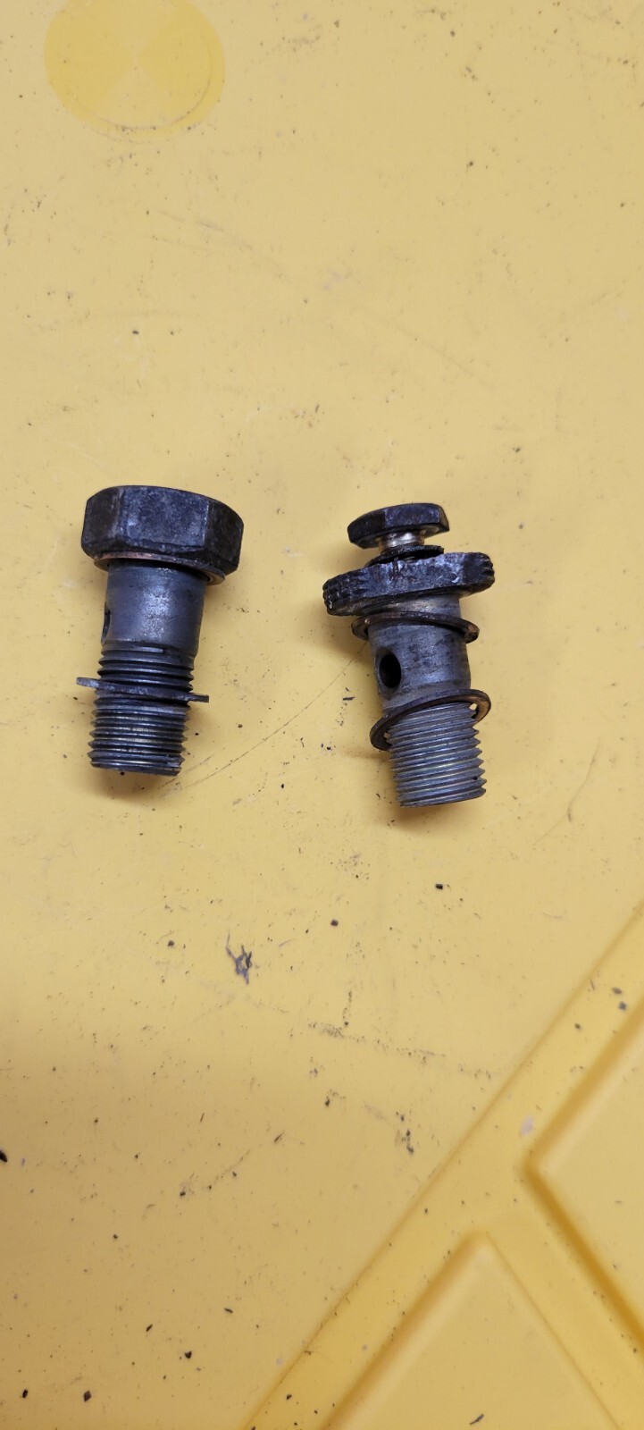 19881991 Honda Civic CRX Fuel Filter Banjo Bolts Hardware eBay