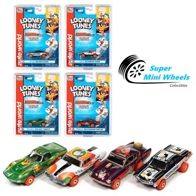 Auto World HO Slot Car SC363 Looney Tunes Thunderjet Release 33