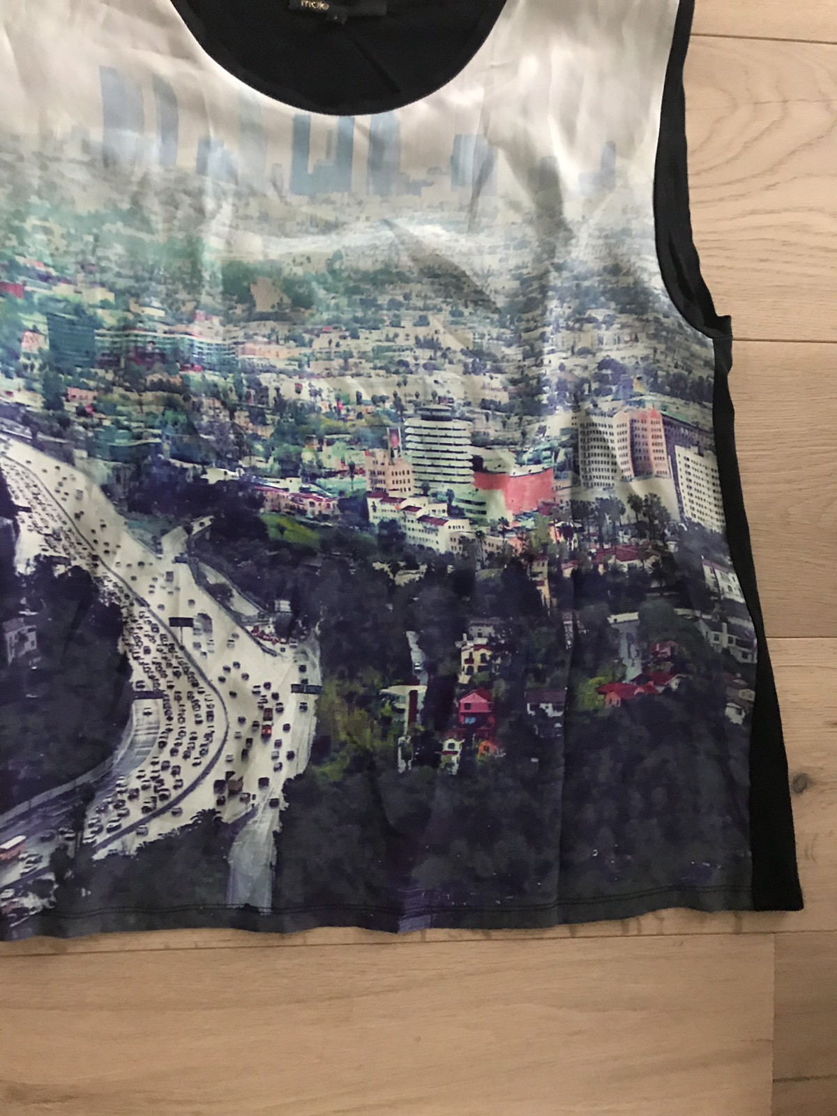 Chemisier Maje Taille T2 - Couleur Beige, Coton, Occasion Très Bon état