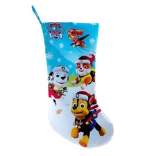 Kurt Adler Nickelodeon Paw Patrol Christmas Stocking 19 Inch - NWT