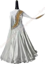SunnyK Waltz Tango st Dance Dress Salsa Costume Stardard Ballroom Competition