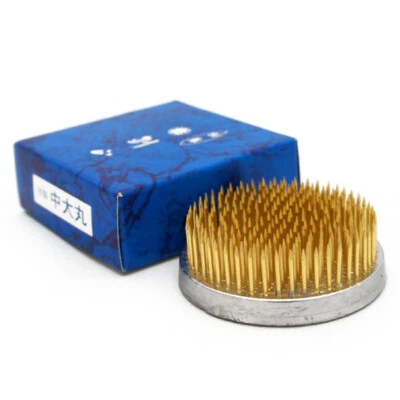 Japanese 2.5"D Ikebana Kenzan Needle Flower Arrangement Pin Frog Made in Japan