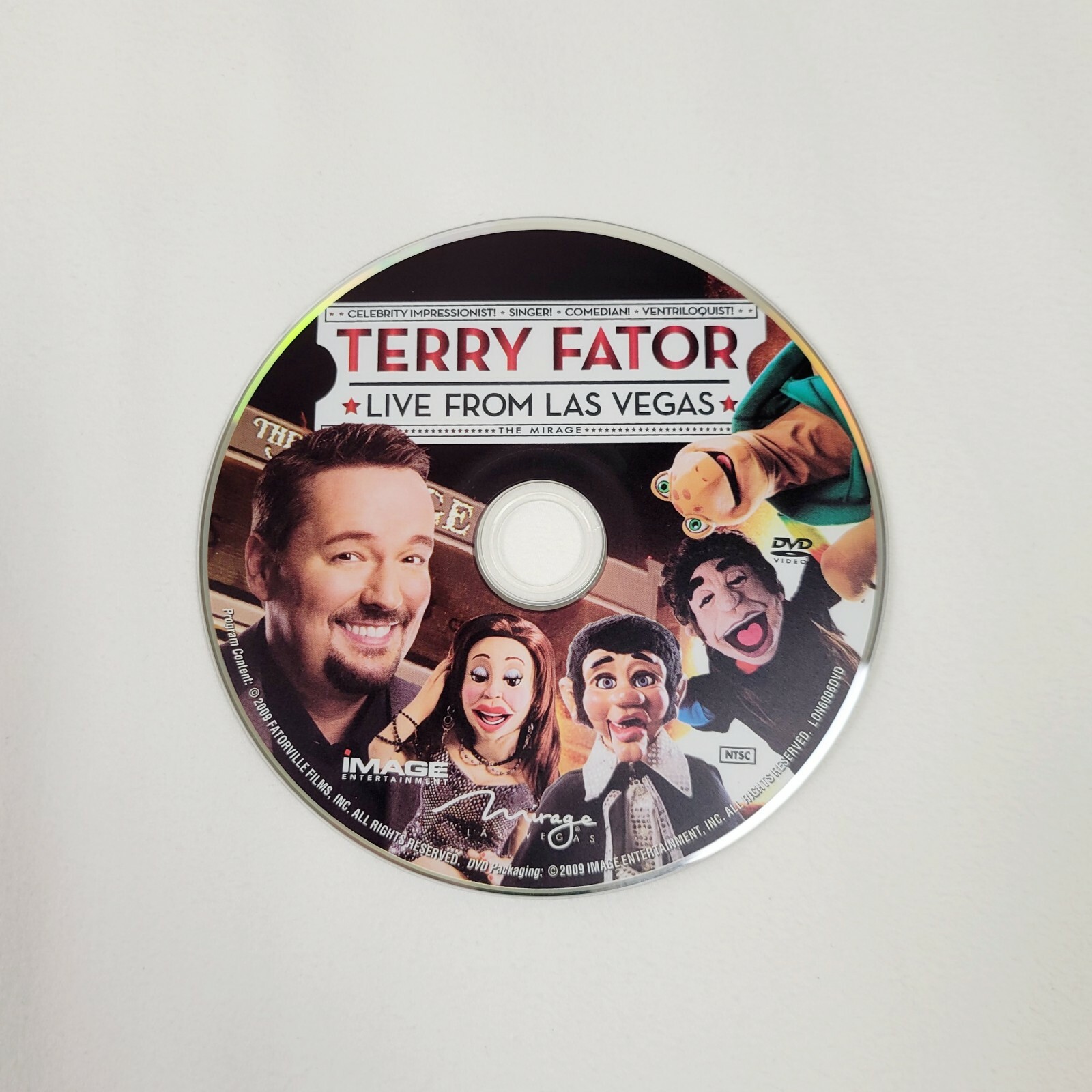 Ventriloquist Terry Fator Live from Las Vegas 14381600629 eBay