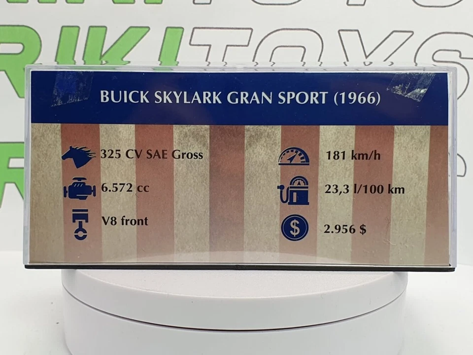 Buick Skylark G.S 1966 Edicola 1/43 - Immagine 4 di 4