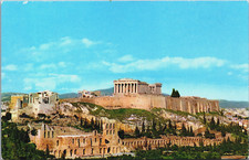 Greece Athens General View of the Acropolis Postcard B221