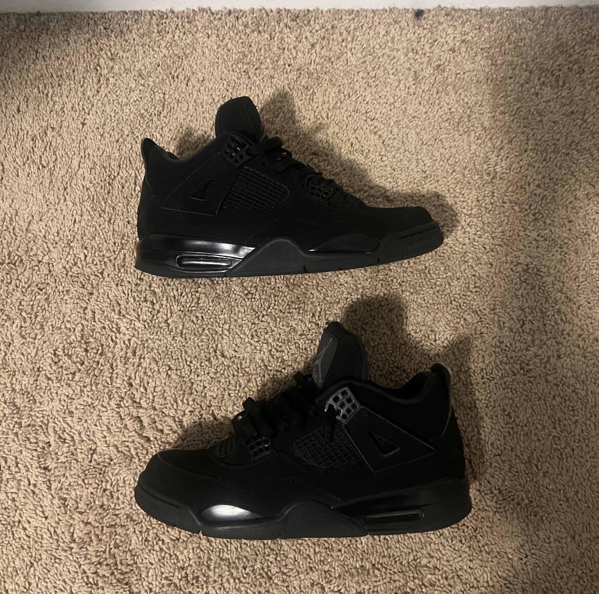 Jordan 4 Retro Mid Black Cat | eBay